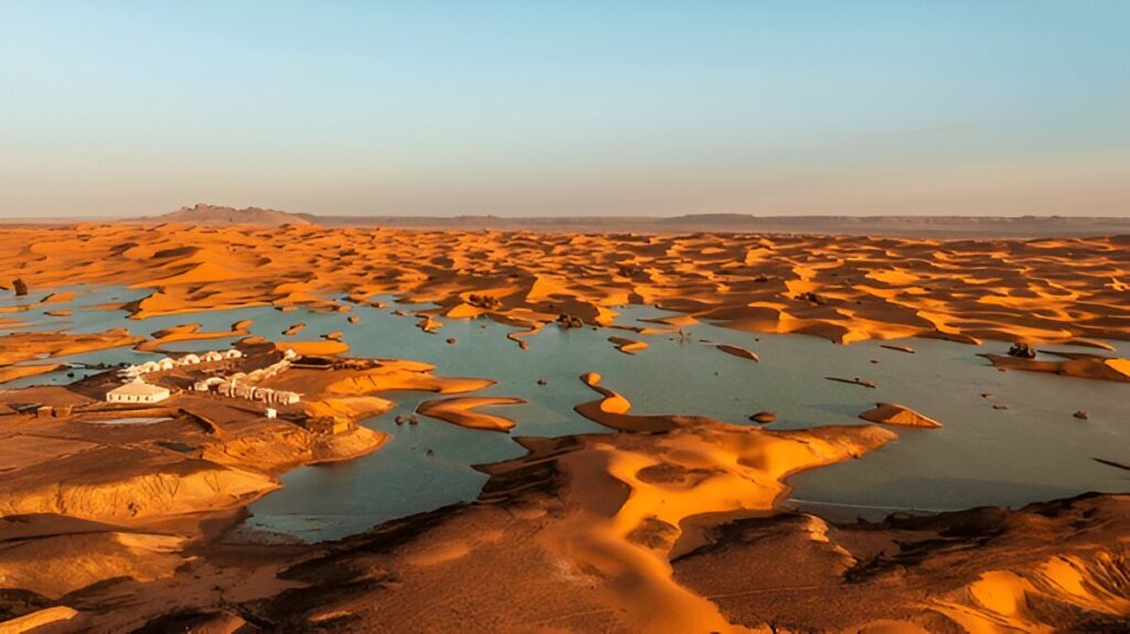 Merzouga Oasis – A Surreal Desert Dream