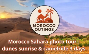 Morocco Sahara photo tour : dunes sunrise & camelride 3 days