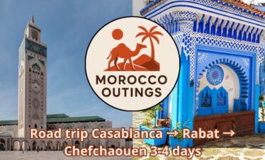 Road trip Casablanca → Rabat → Chefchaouen 3-4 days