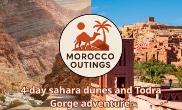 4-day sahara dunes and Todra Gorge adventure