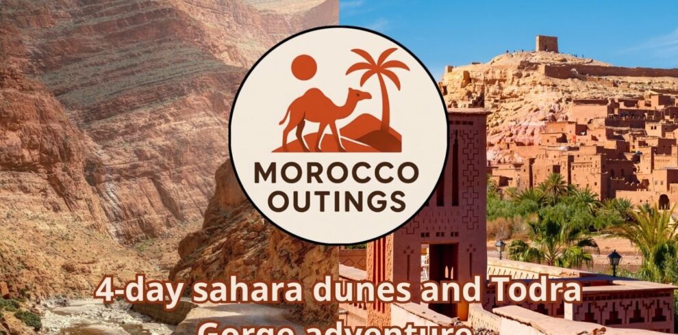 4-day sahara dunes and Todra Gorge adventure